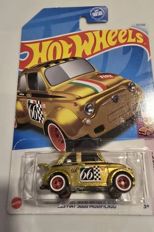 2024 Hot Wheels Super Treasure Hunt ‘60s Fiat 500D Modificado