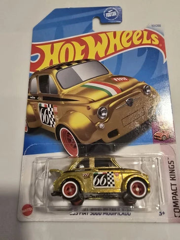 2024 Hot Wheels Super Treasure Hunt ‘60s Fiat 500D Modificado