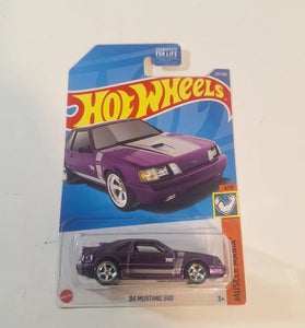 2022 HOT WHEELS SUPER TREASURE HUNT PURPLE '84 MUSTANG SVO