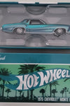 HOT WHEELS RLC AQUA 1975 CHEVY MONTE CARLO