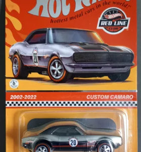HOT WHEELS RLC CHROME CUSTOM CAMARO