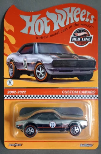 HOT WHEELS RLC CHROME CUSTOM CAMARO