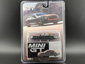 Mini GT Bentley Flying Spur Orange Flame Onyx #991 1/64