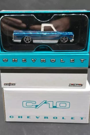 HOT WHEELS RLC AQUA BLUE CHEVROLET C10