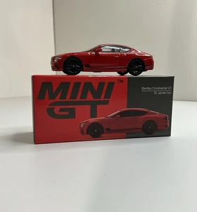Mini GT ##216 Bentley Continental GT St James Red