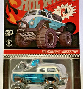HOT WHEELS RLC BLUE VOLKSWAGEN T1 ROCKSTER