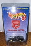 HOT WHEELS VIPER CLUB OF AMERICA BLACK VIPER GTS W/RR'S