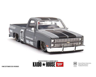 Kaido House x Mini GT Chevrolet Silverado Kaido V2 Grey #160 1/64