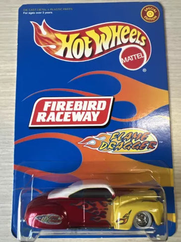 ミニカー HOTWHEELS FIREBIRD RACEWAY FLAME DRAGGER HOT WHEELS FIREBIRD RACEWAY FLAME TAIL DRAGGER W/RR'S