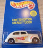 HOT WHEELS LTD EDITION WHITE STEADLY TUDOR FAT FENDERED '40 W/RR'S