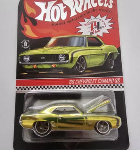 HOT WHEELS RLC ANTI FREEZE '69 CHEVROLET CAMARO SS