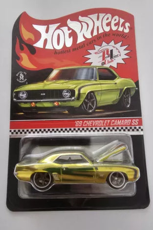 HOT WHEELS RLC ANTI FREEZE '69 CHEVROLET CAMARO SS