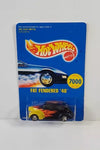 HOT WHEELS BLACK W/FLAMES FAT FENDERED '40 W/RR'S