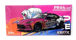 Pop Race 1:64 Toyota GR86 CUP 1087X Pink #207