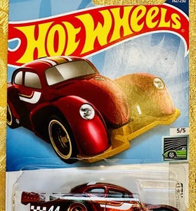 HOT WHEELS 2022 SUPER TREASURE HUNT RED VOLKSWAGEN KAFER RACER
