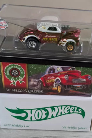 HOT WHEELS 2022 HOLIDAY CAR '41 WILLY'S GASSER