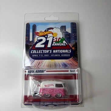 2021 Hot Wheels PINK KOOL KOMBI 21st Nationals Convention #5364