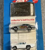 1978 HOT WHEELS 3 PACK W/BELT BUCKLE, HOT BIRD, 57 T-BIRD & JAGUAR XJS