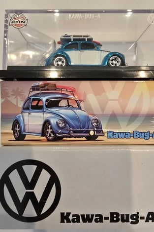 2022 Hot Wheels RLC Exclusive Blue Kawa-Bug-A 1949 VW Volkswagen Beetle