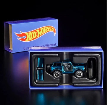 Hot Wheels Collectors RLC Exclusive ’21 Ford Bronco Wildtrak Aqua Blue