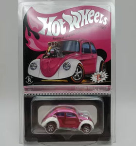 HOT WHEELS RLC PINK CUSTOM VOLKSWAGEN BUG