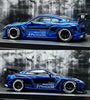 FUJI BLUE CHROME PANDEM ROCKET BUNNY NISSAN SKYLINE GT-R R35 #'D TO 599