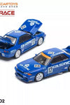 XCartoys x POP RACE 1:64 SKYLINE GTR R32 CALSONIC