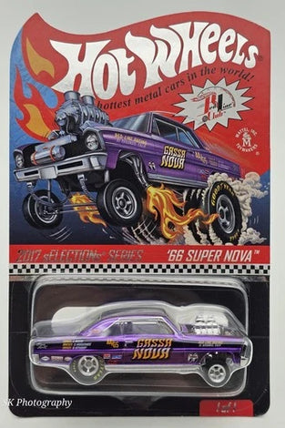 HOT WHEELS RLC PURPLE '66 SUPER NOVA