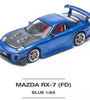 Pop Race Mazda RX-7 (FD) RE Amemiya - Blue 1:64