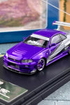 FUJI PURPLE NISSAN SKYLINE GT-R R34 #'D TO 999