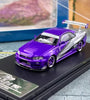 FUJI PURPLE NISSAN SKYLINE GT-R R34 #'D TO 999