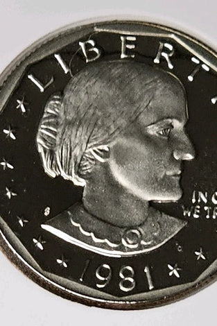 1981-S PROOF SUSAN B. ANTHONY DOLLAR