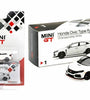 MINI GT 1:64 #1 2018 HONDA CIVIC TYPE R WHITE