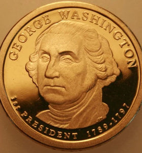 2007-S PROOF GEORGE WASHNGTON PRESIDENTIAL DOLLAR