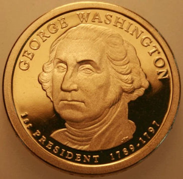 2007-S PROOF GEORGE WASHNGTON PRESIDENTIAL DOLLAR
