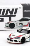 MINI GT 1:64 #296 - Liberty Works Toyota GR Supra - Martini Racing