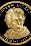 2008-S PROOF ANDREW JACKSON PRESIDENTIAL DOLLAR
