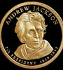 2008-S PROOF ANDREW JACKSON PRESIDENTIAL DOLLAR