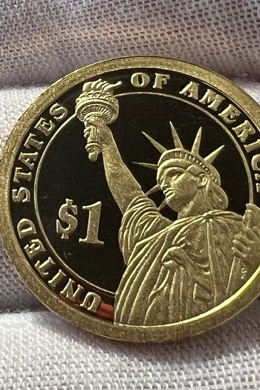 2012-S PROOF BENJAMIN HARRISON PRESIDENTIAL DOLLAR