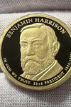 2012-S PROOF BENJAMIN HARRISON PRESIDENTIAL DOLLAR