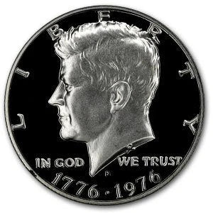 1976-S 40% SILVER PROOF KENNEDY HALF DOLLAR