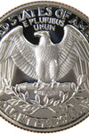 1995-S CLAD PROOF WASHINGTON QUARTER