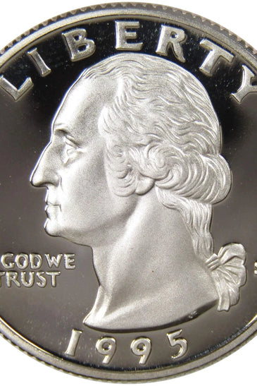 1995-S CLAD PROOF WASHINGTON QUARTER