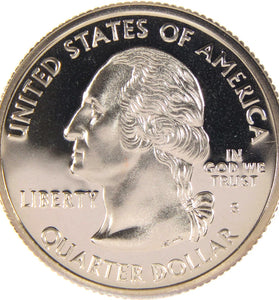 2002-S CLAD PROOF MISSISSIPPI STATE QUARTER