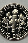 1986-S CLAD PROOF ROOSEVELT DIME