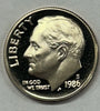 1986-S CLAD PROOF ROOSEVELT DIME