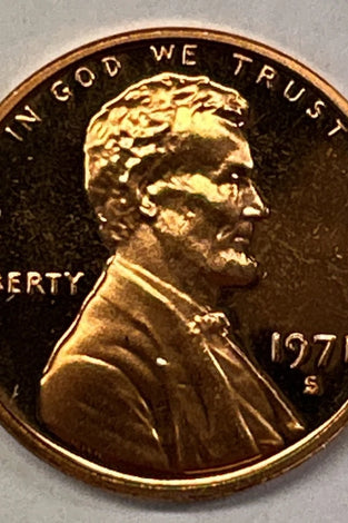 1971-S PROOF LINCOLN CENT