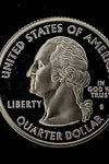 2001-S SILVER PROOF WASHINGTON KENTUCKY STATE QUARTER