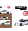 Tarmac Works 1:64 VERTEX Nissan Silvia S15 – White – Global64 – Mijo Exclusives