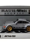 Tarmac Works HOBBY64 Grey Porsche RWB 964 Backdate 1:64